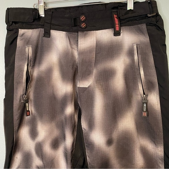 Shift Advanced Racing Technology Motorcycle Pants Black and White Men's Size 36 - Picture 3 of 8